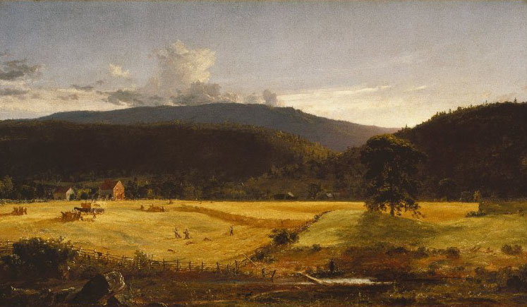 Jasper Francis Cropsey Bareford Mountains, West Milford, New Jersey